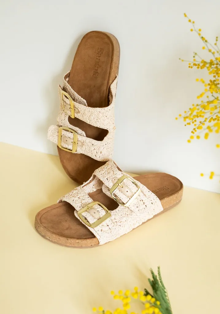 Sandales femme en crochet