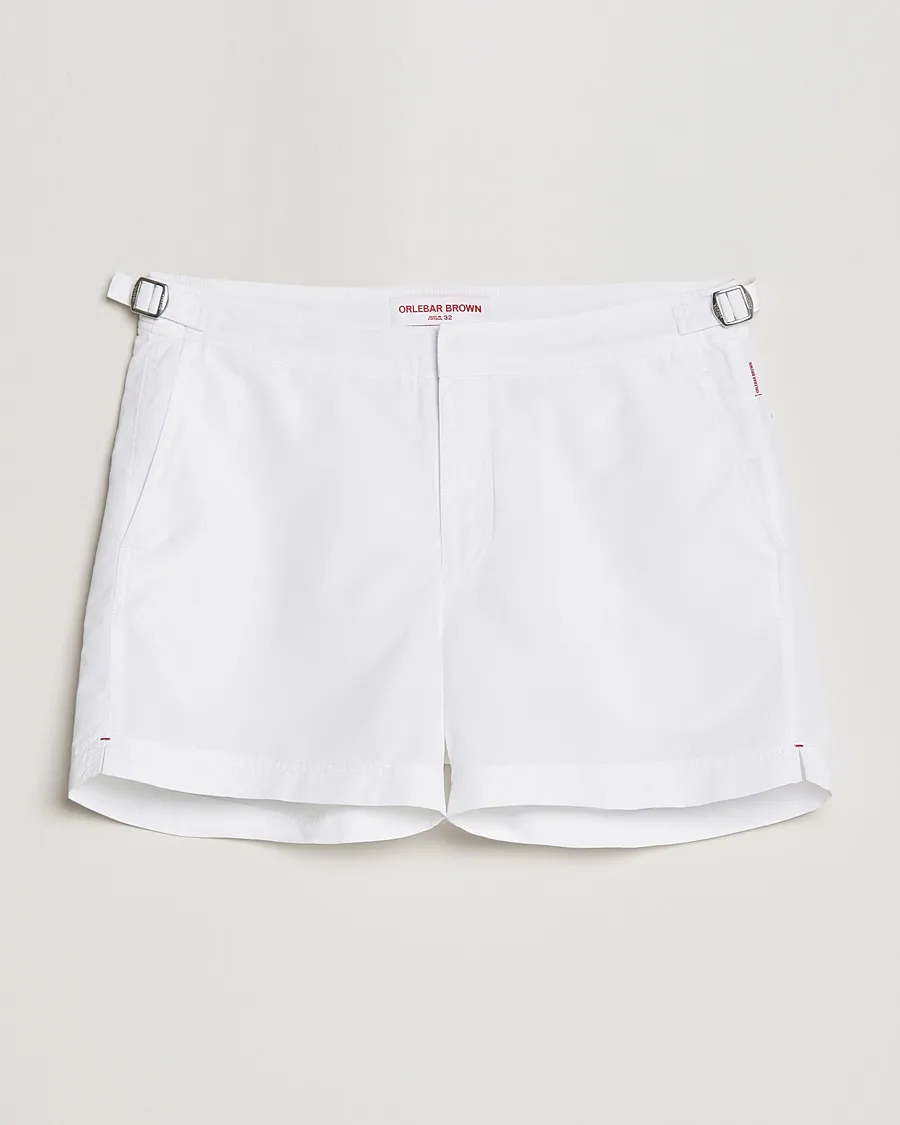 Setter Short Length Swim Shorts White