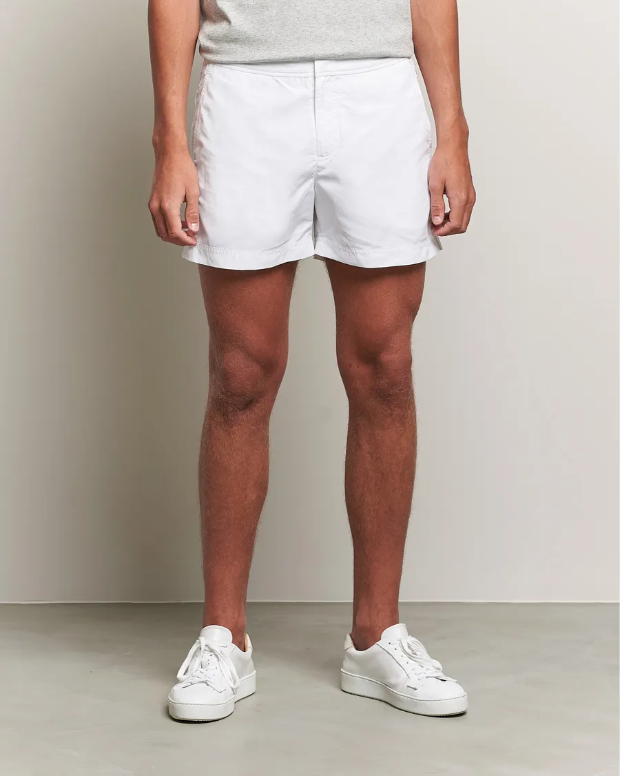 Setter Short Length Swim Shorts White