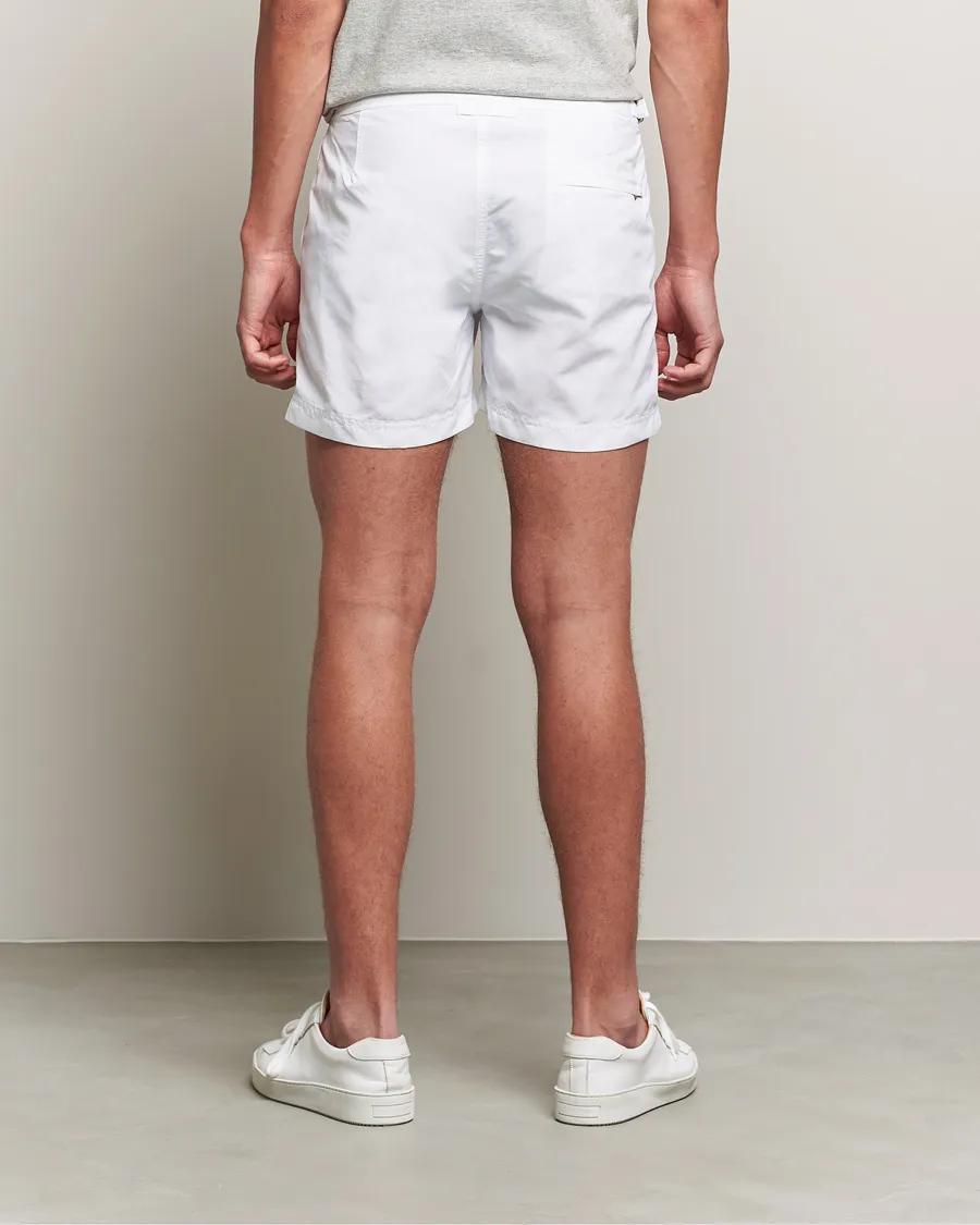 Setter Short Length Swim Shorts White