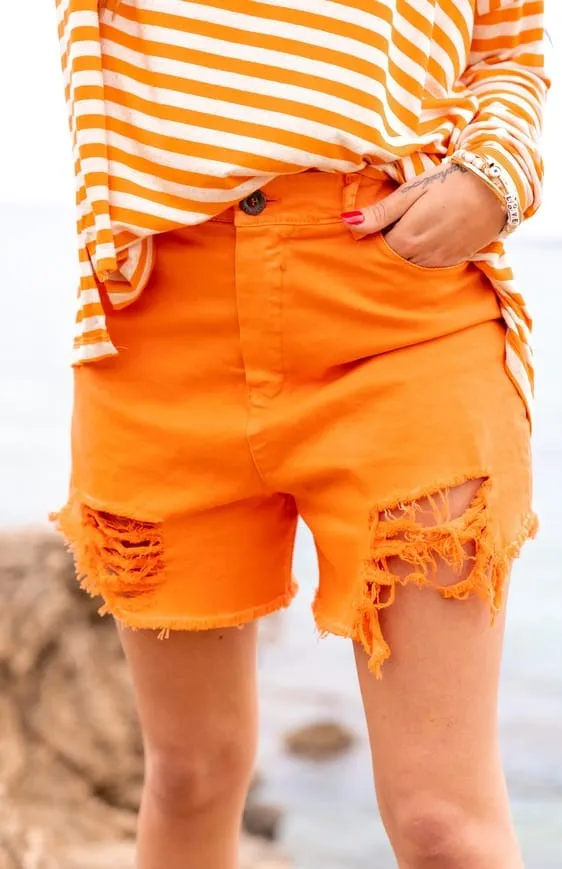 Short ANTHO orange Banditas Shorts keva