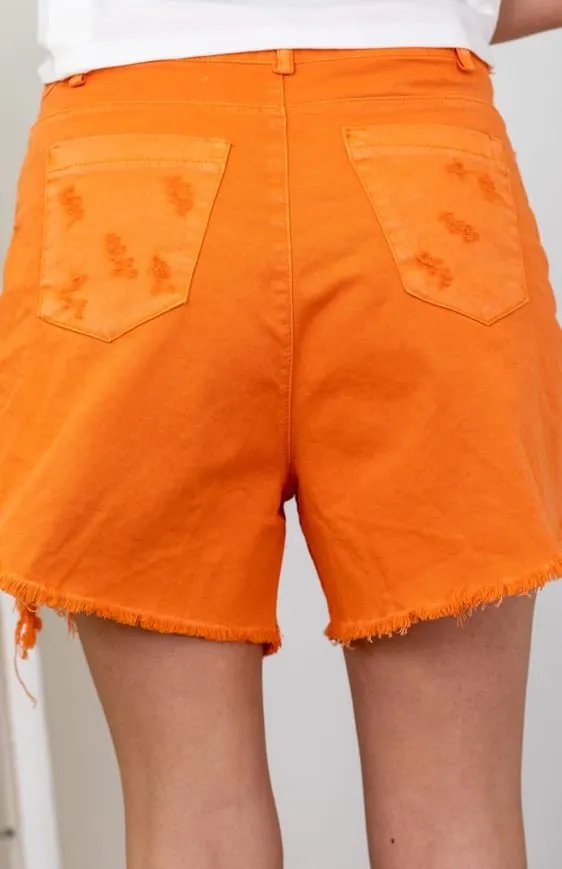 Short ANTHO orange Banditas Shorts keva