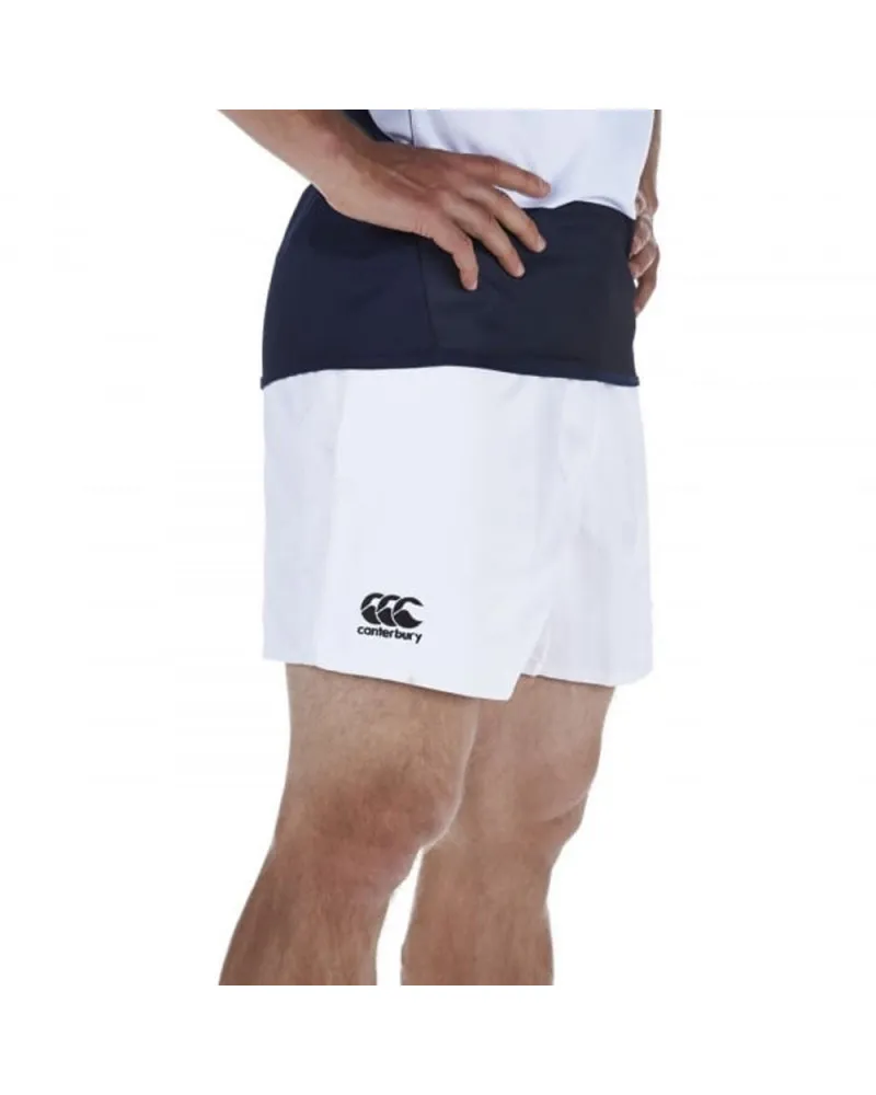 Short Canterbury à poches Professionnal Blanc - Boutique Ô Rugby