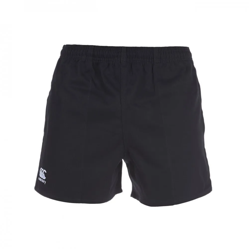 Short Canterbury à poches Professionnal noir - Boutique Ô Rugby