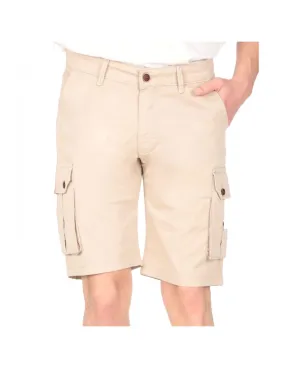 Short cargo homme en toile léger avec poches 40-54