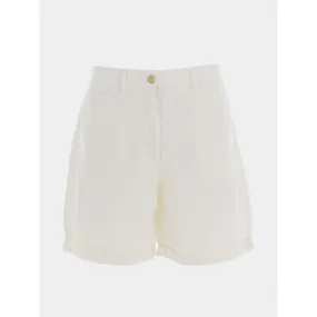 Short chino co blend écru femme - Tommy Hilfiger | wimod