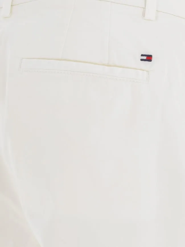 Short chino co blend écru femme - Tommy Hilfiger | wimod