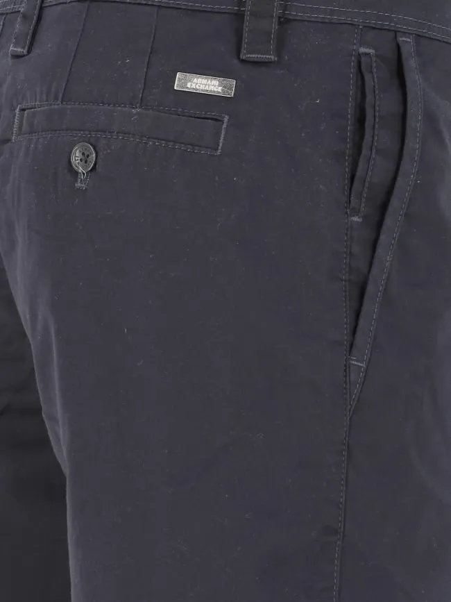 Short chino deep bleu marine homme - Armani Exchange | wimod