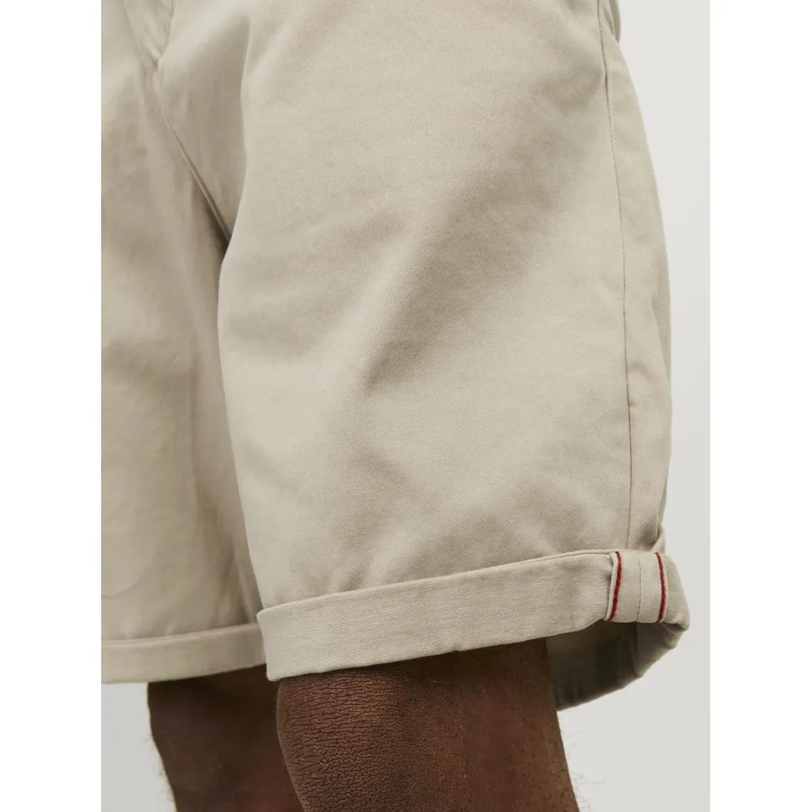 Short chino homme beige en coton | 3 Suisses