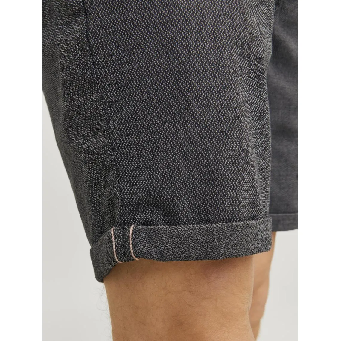 Short chino homme gris en coton | 3 Suisses