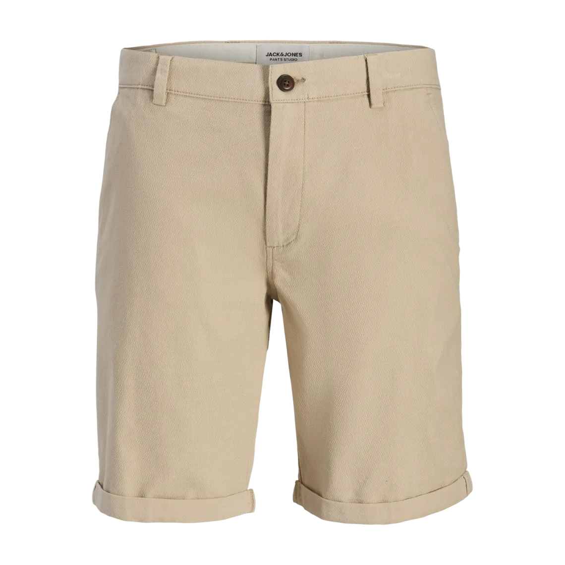 Short chino homme sable en coton | 3 Suisses