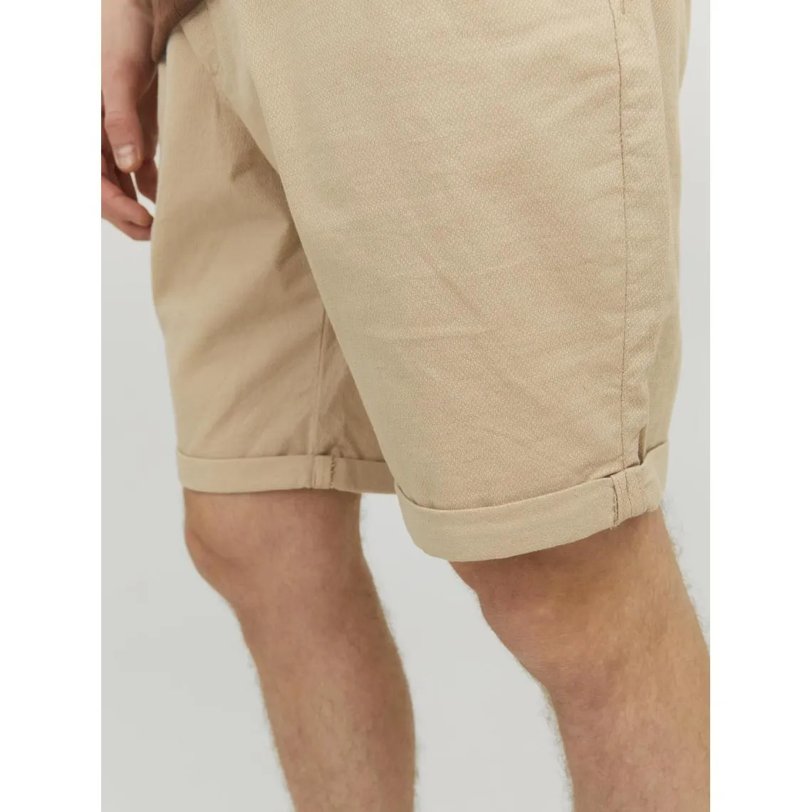 Short chino homme sable en coton | 3 Suisses