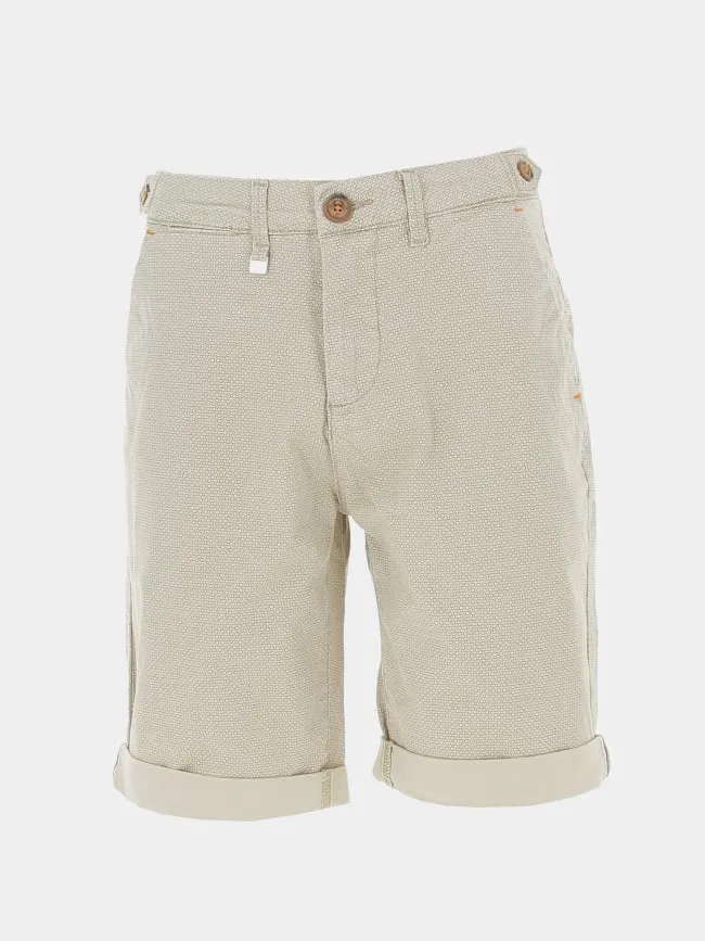 Short chino imprimés brint beige homme - Benson & Cherry | wimod