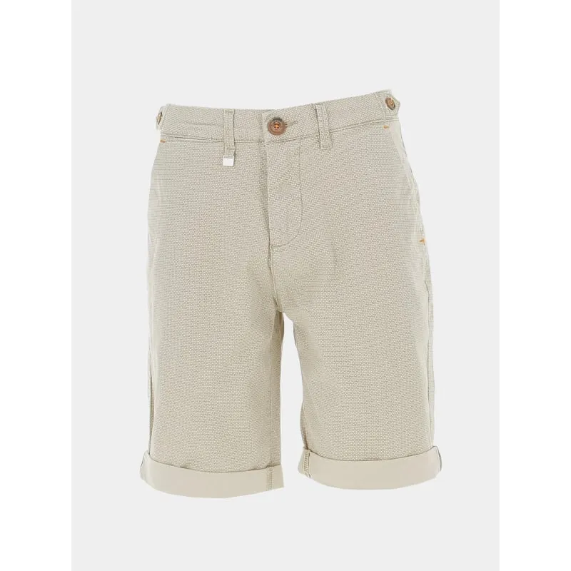 Short chino imprimés brint beige homme - Benson & Cherry | wimod