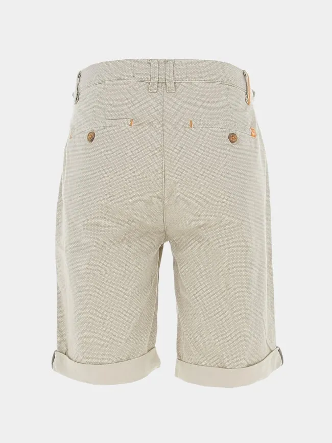 Short chino imprimés brint beige homme - Benson & Cherry | wimod