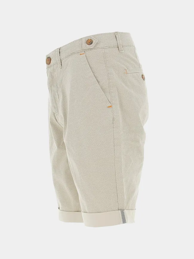 Short chino imprimés brint beige homme - Benson & Cherry | wimod