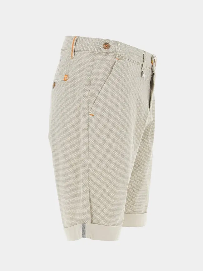 Short chino imprimés brint beige homme - Benson & Cherry | wimod