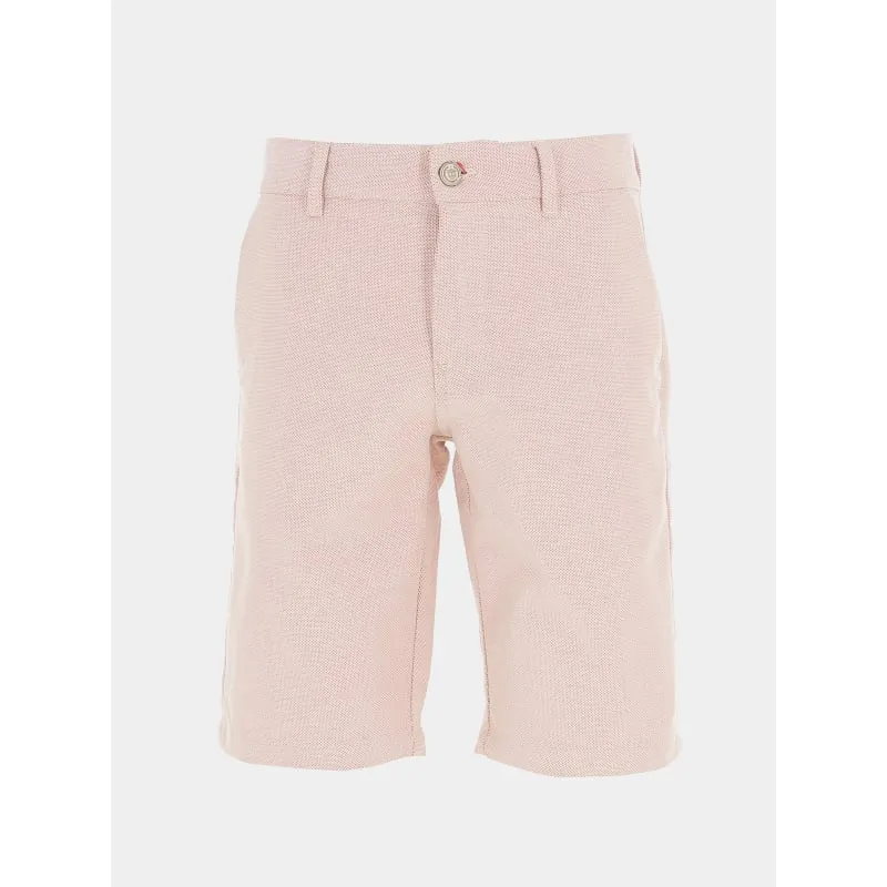 Short chino strié becool beige homme - Benson & Cherry | wimod