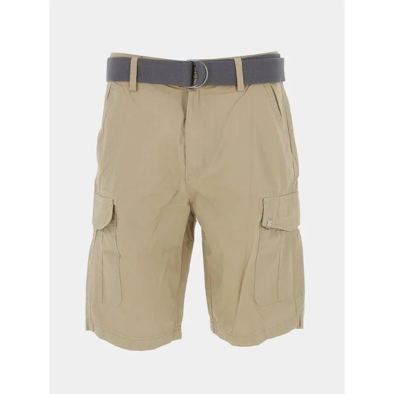 Short chino strié becool beige homme - Benson & Cherry | wimod