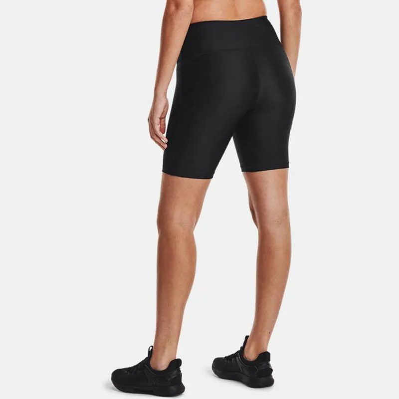 Short cycliste femme Under Armour Heatgear Armour - Noir/Blanc