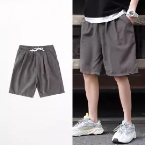 Short d'été ample et décontracté, de style basique pour homme