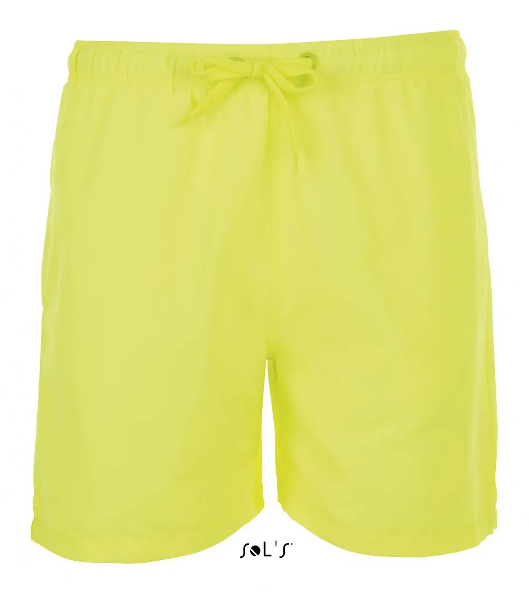 Short de bain Homme - 01689  jaune fluo 