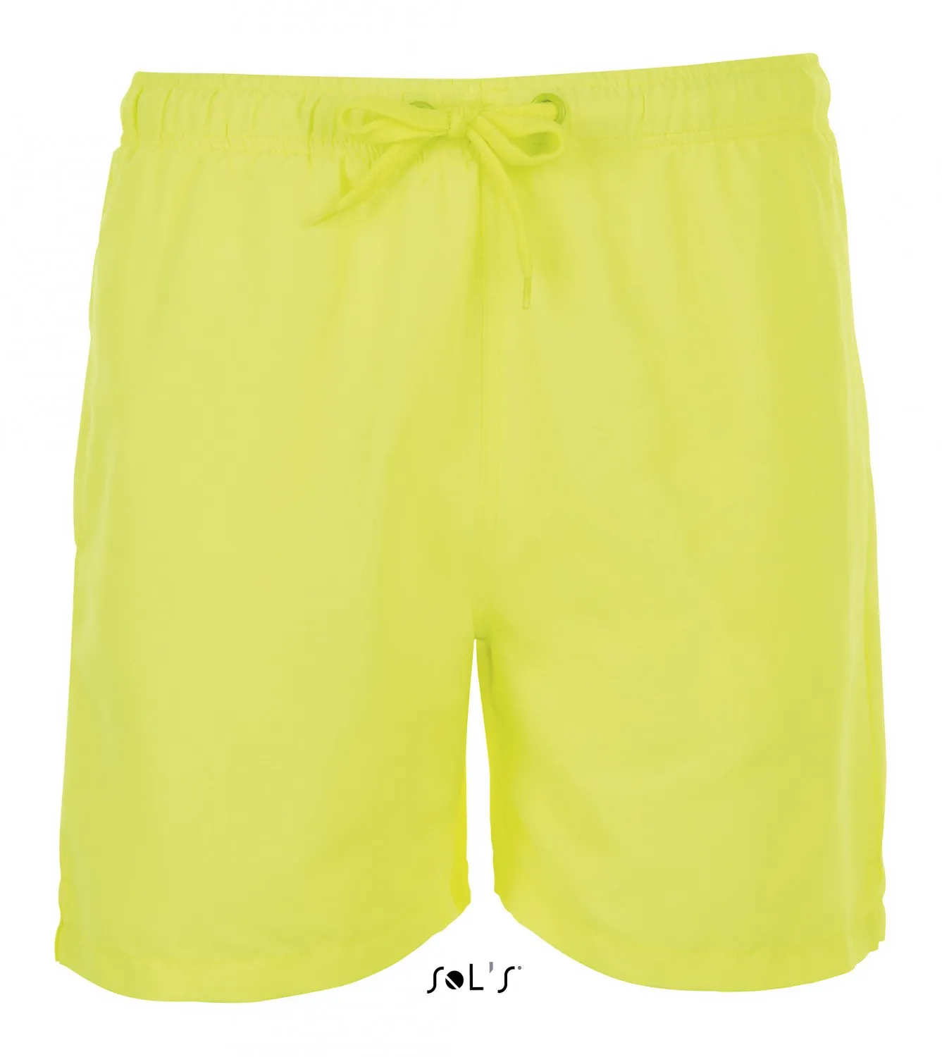 Short de bain Homme - 01689  jaune fluo 