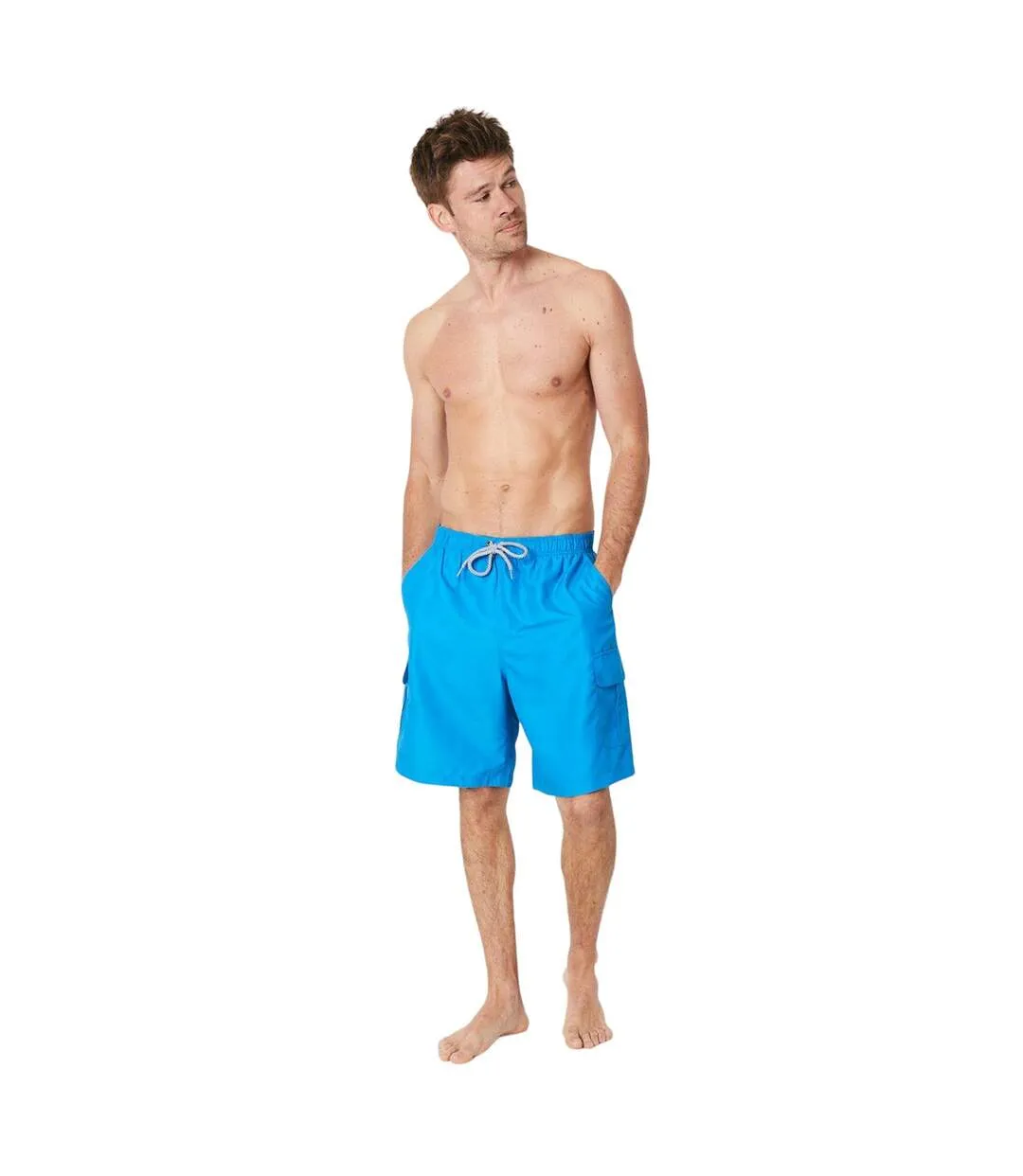 Short de bain homme bleu clair Maine