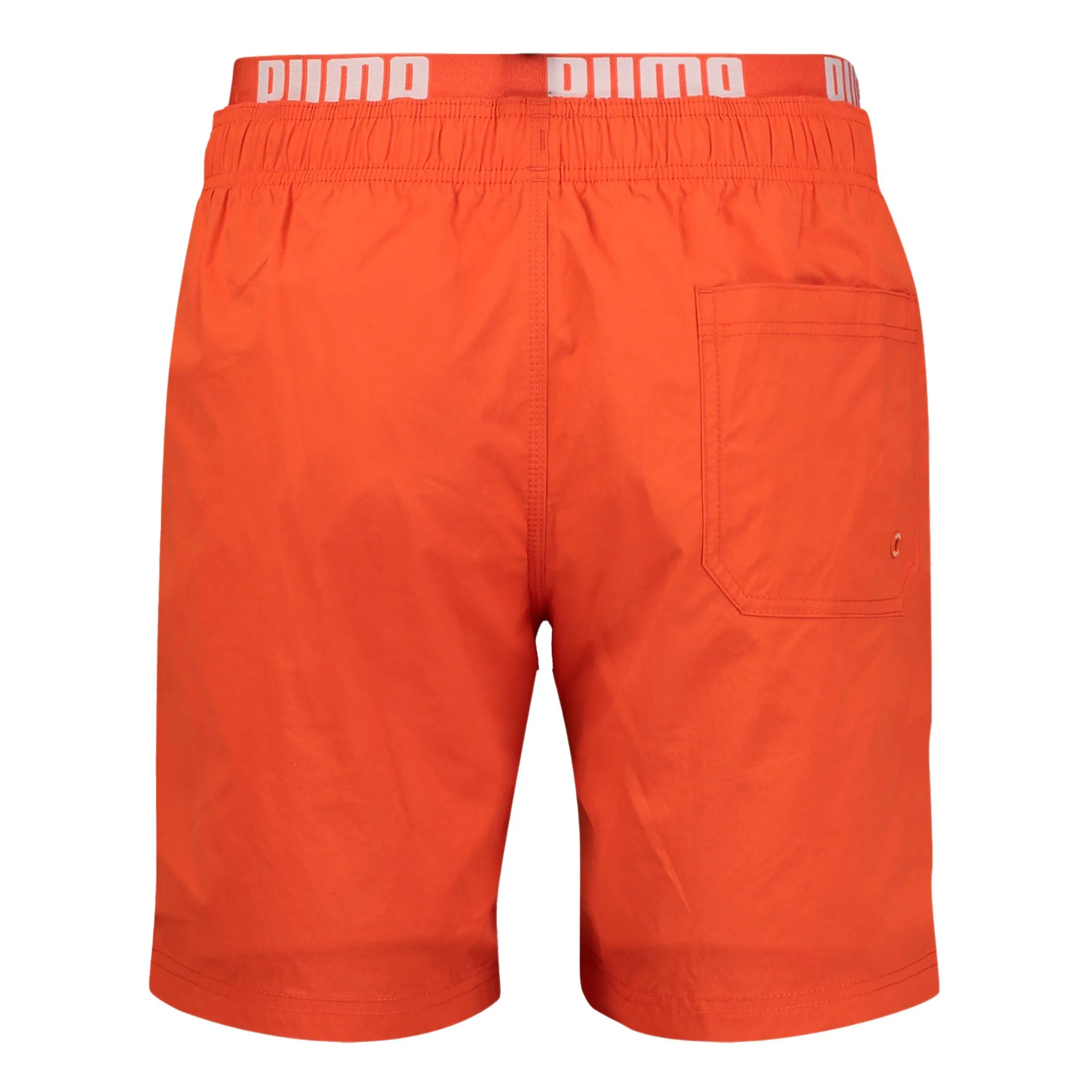 Short de bain mi-long PUMA Utility - orange - Puma : vente short de...