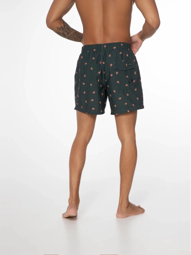 Short de Plage Protest Homme Aaiden Huntergreen