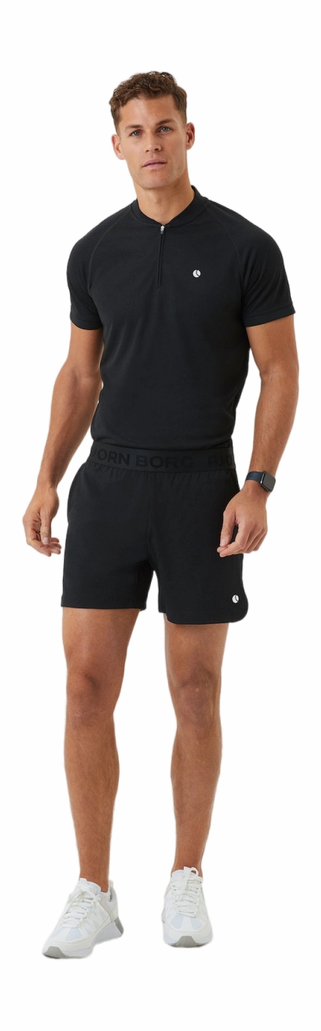 Short de Tennis Björn Borg Homme Ace Short Shorts Black Beauty