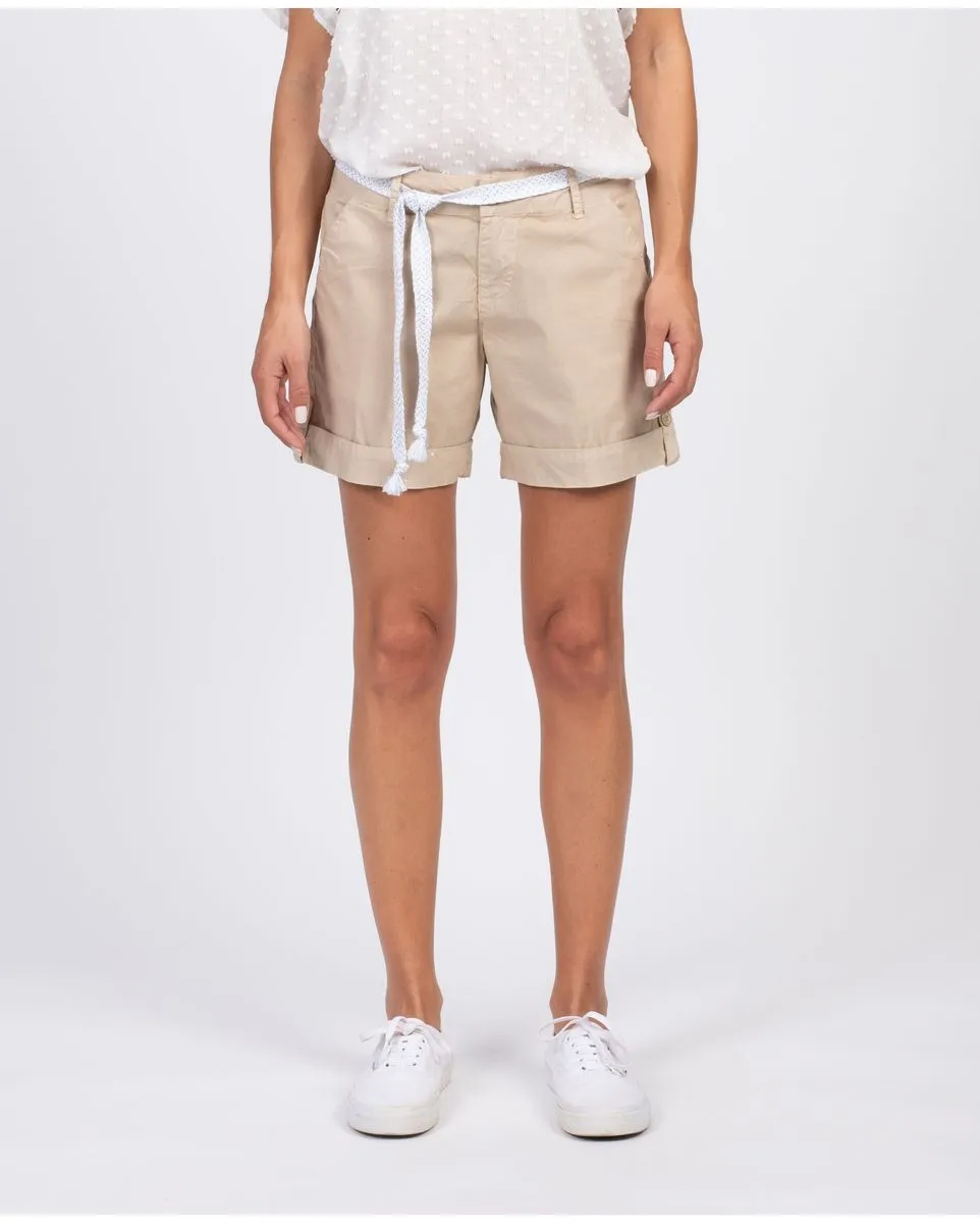 Short Femme Beige