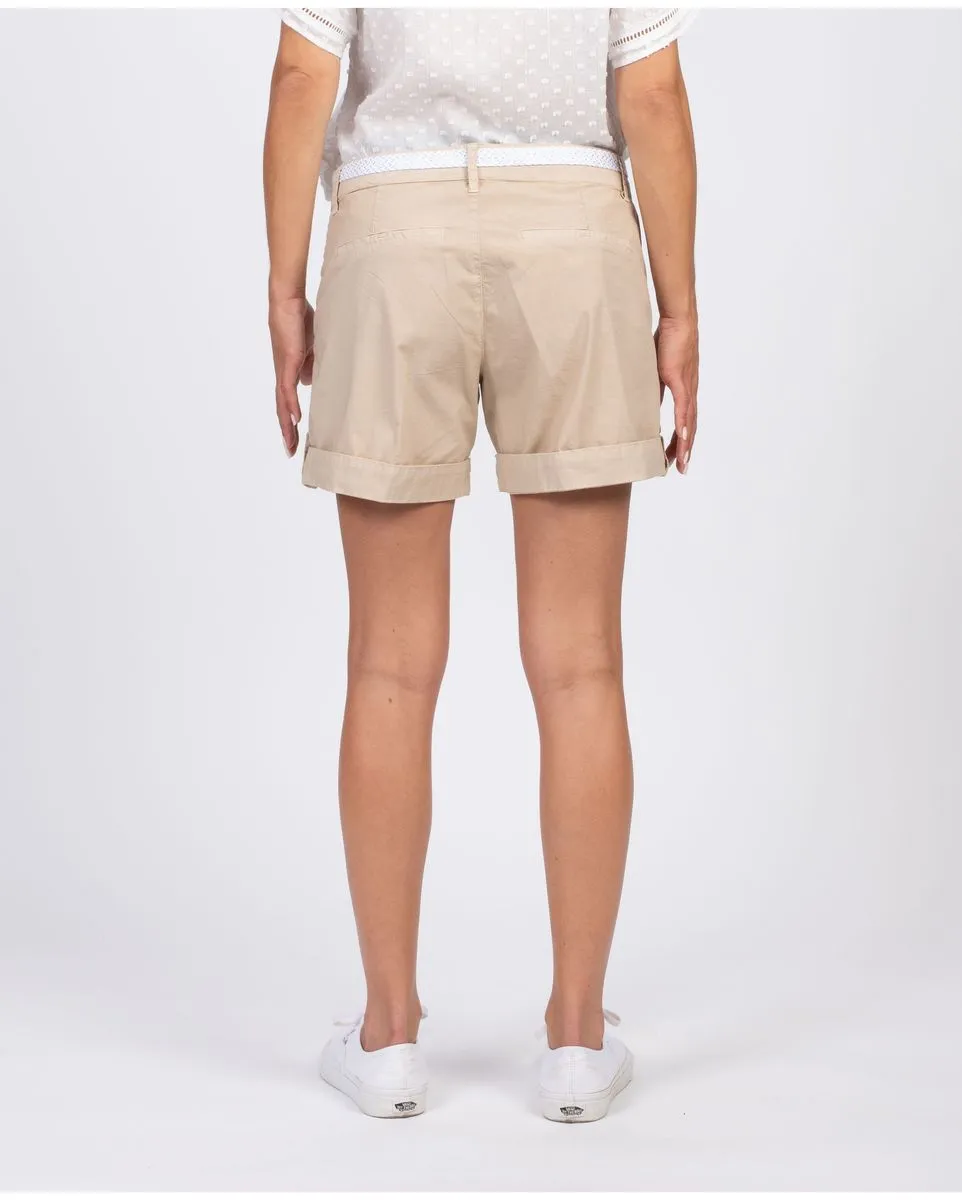 Short Femme Beige