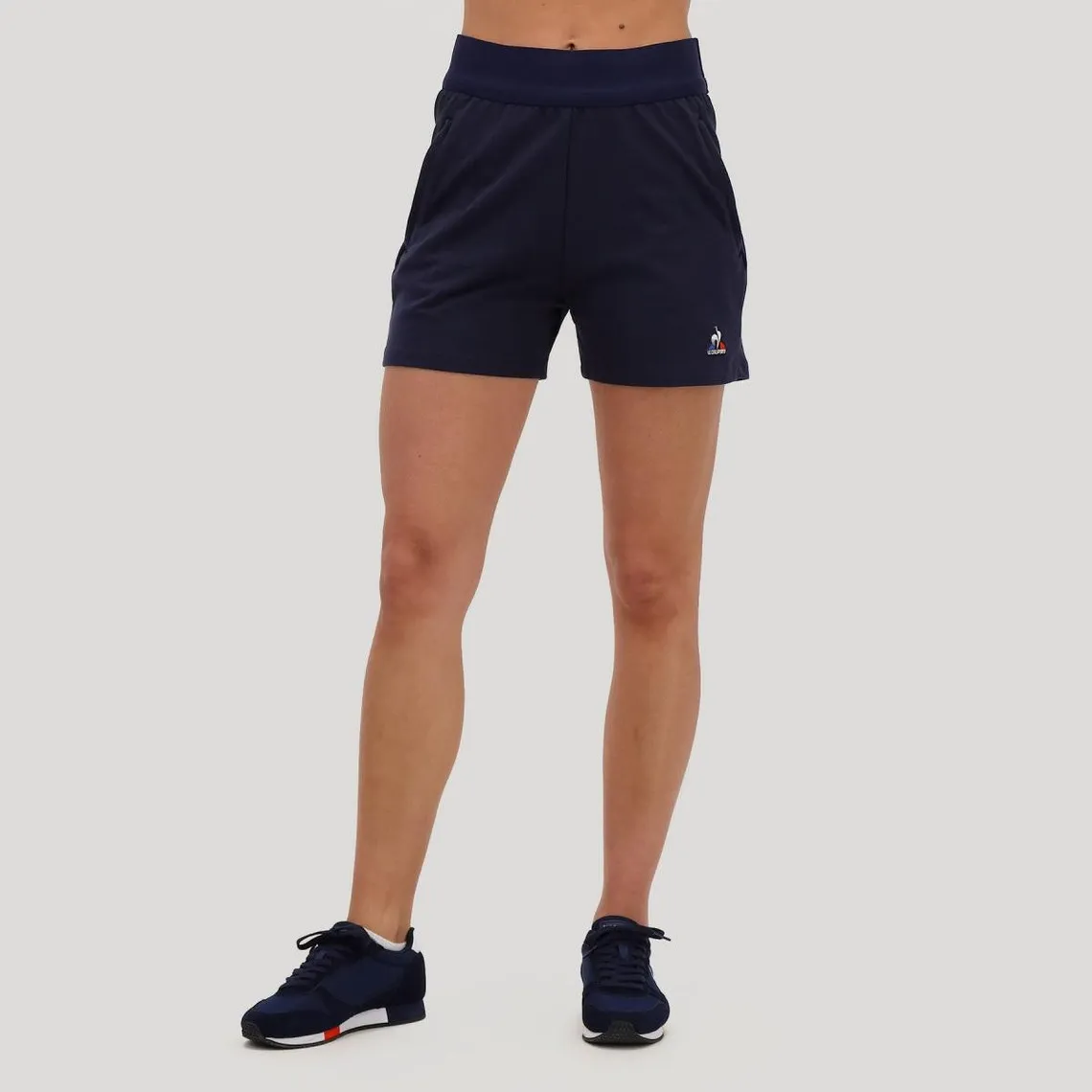 Short Femme TRAINING PERF Coton N°1 W sky capt bleu foncé | 3 Suisses