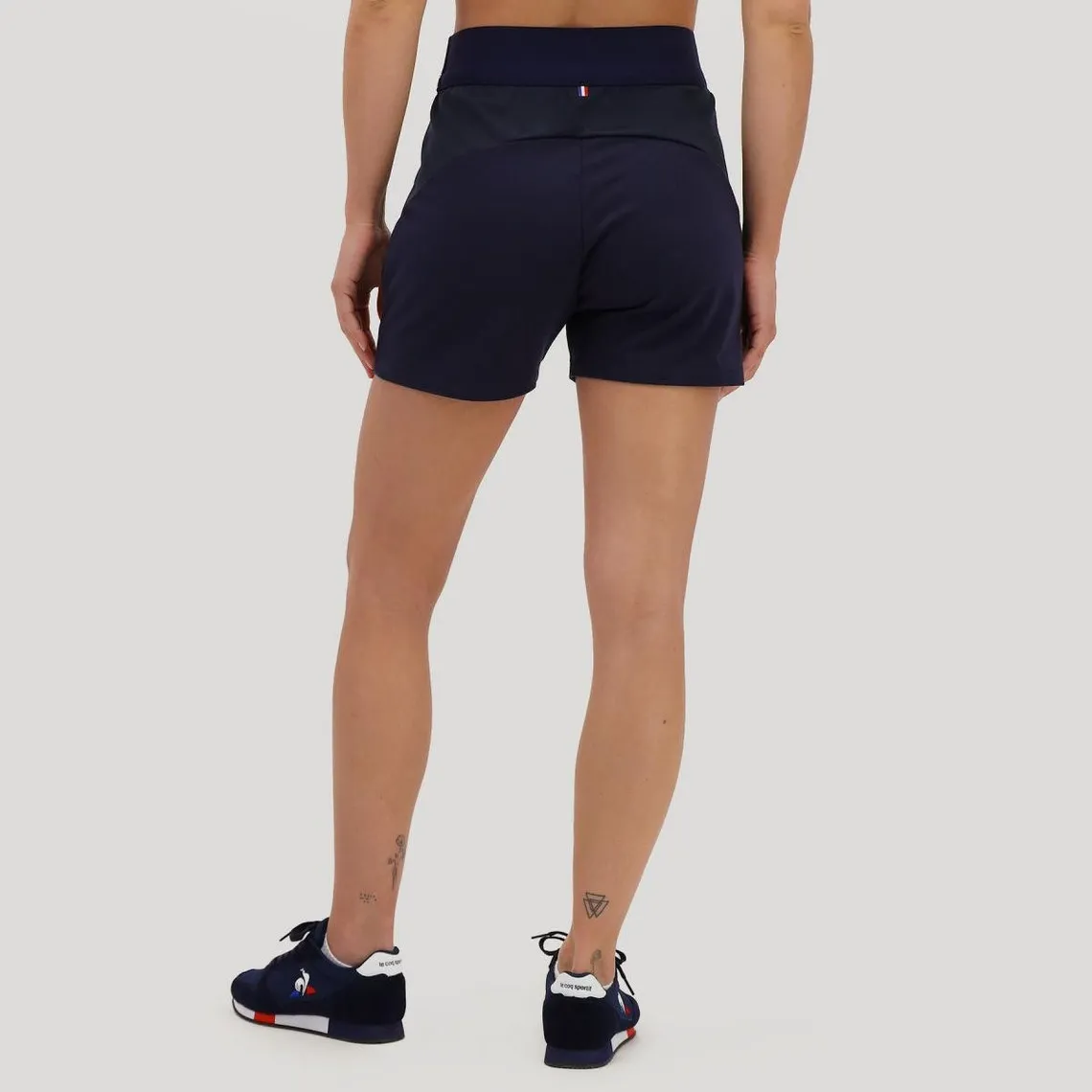 Short Femme TRAINING PERF Coton N°1 W sky capt bleu foncé | 3 Suisses