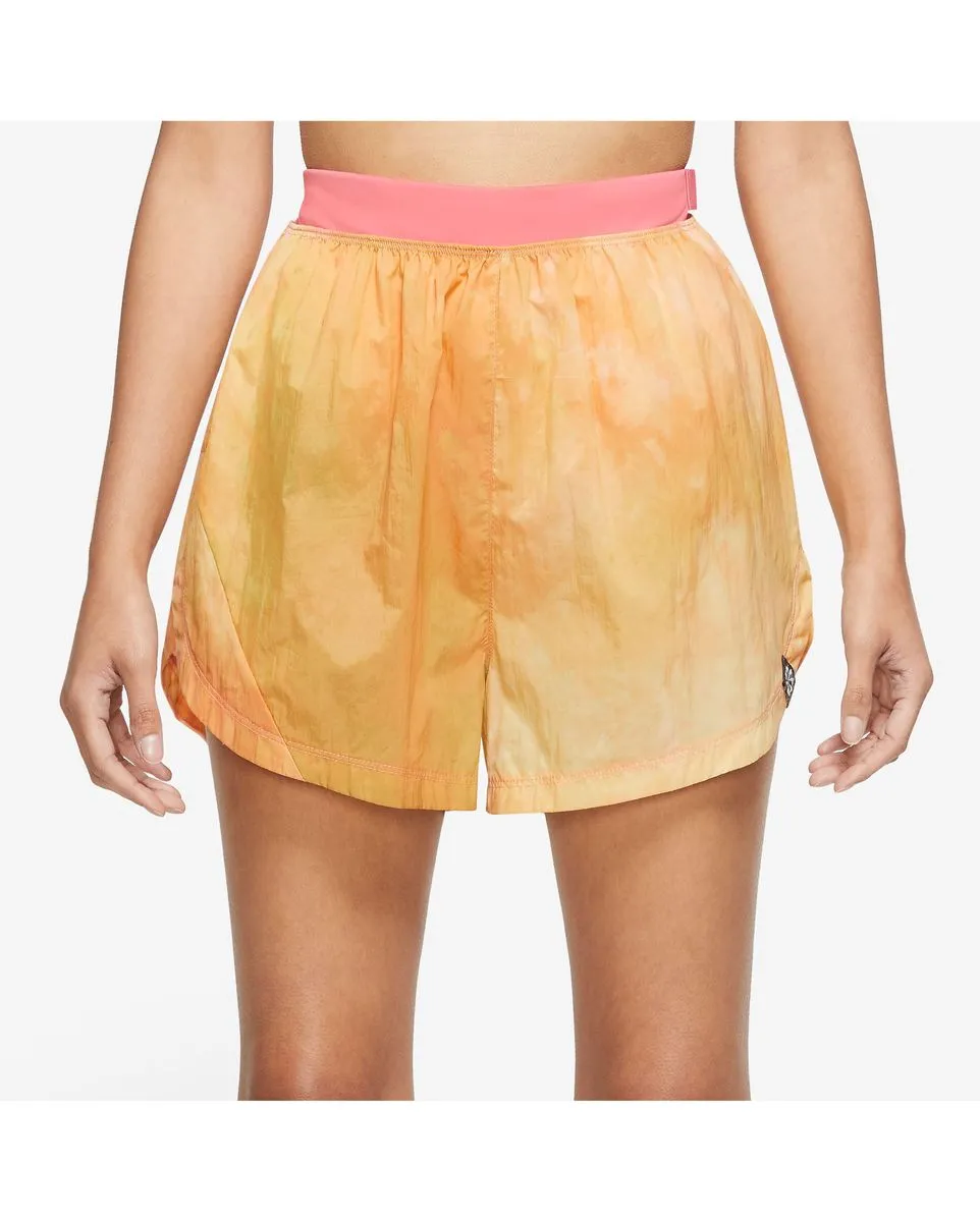 Short Femme W NK TRAIL REPEL MR 3 SHRT Orange