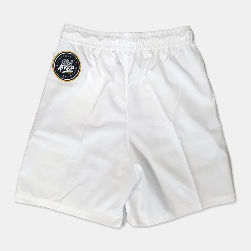 Short homme Puma Olympique de Marseille Africa 2024 Woven - Blanc/Aop