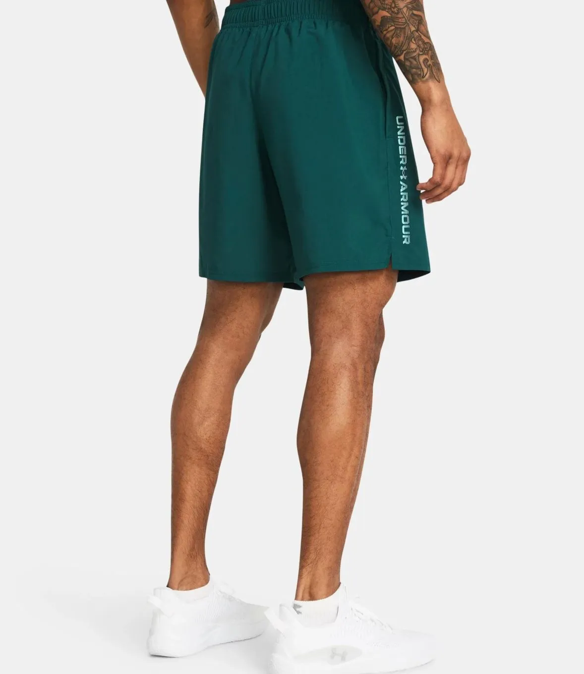 Short homme UA Tech™ Woven Wordmark - Vert Eau - Under Armour