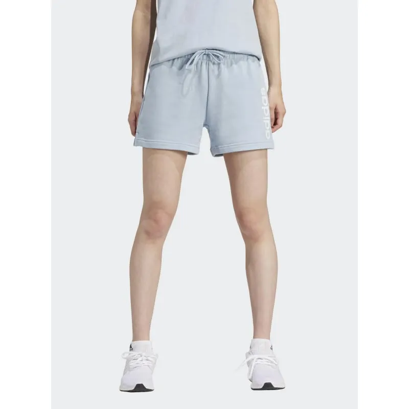 Short jogging linear bleu femme - Adidas | wimod