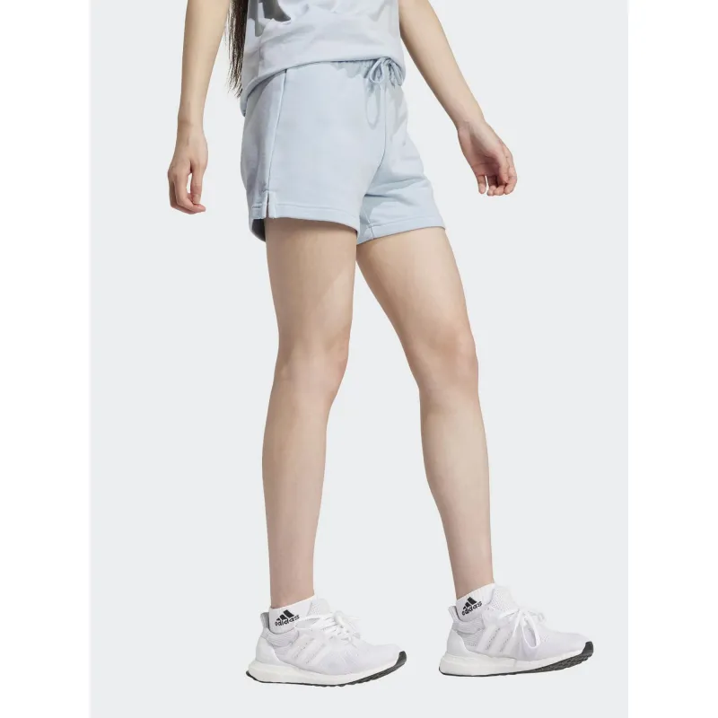 Short jogging linear bleu femme - Adidas | wimod