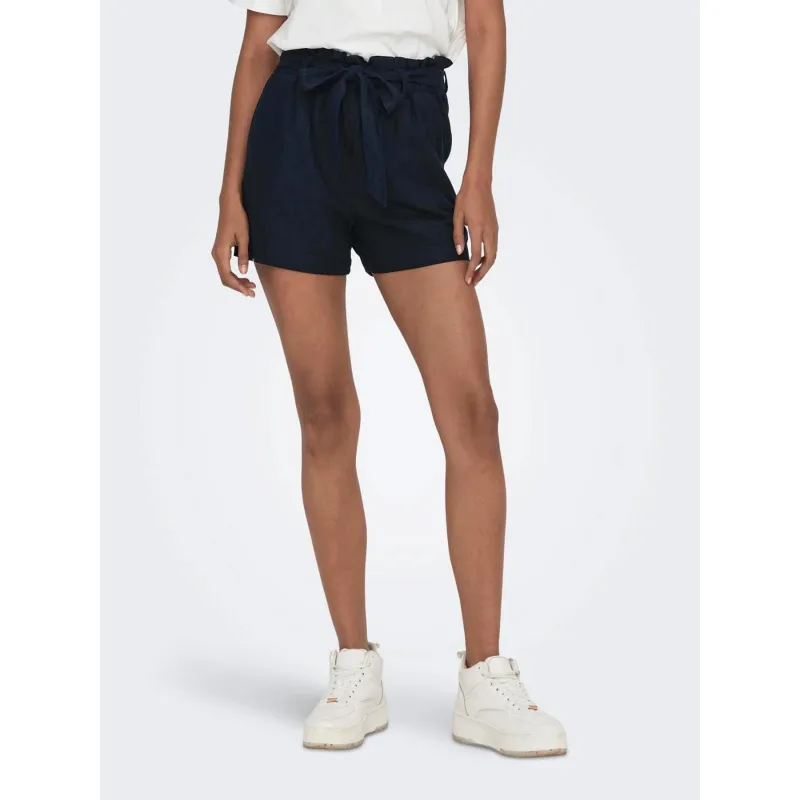 Short jogging linear bleu femme - Adidas | wimod