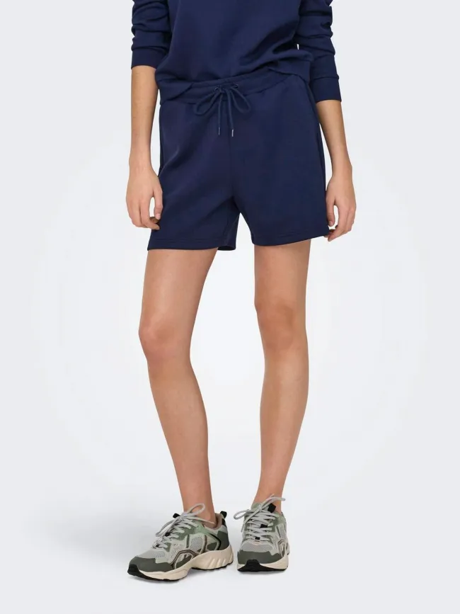 Short lounge bleu marine femme - Only | wimod