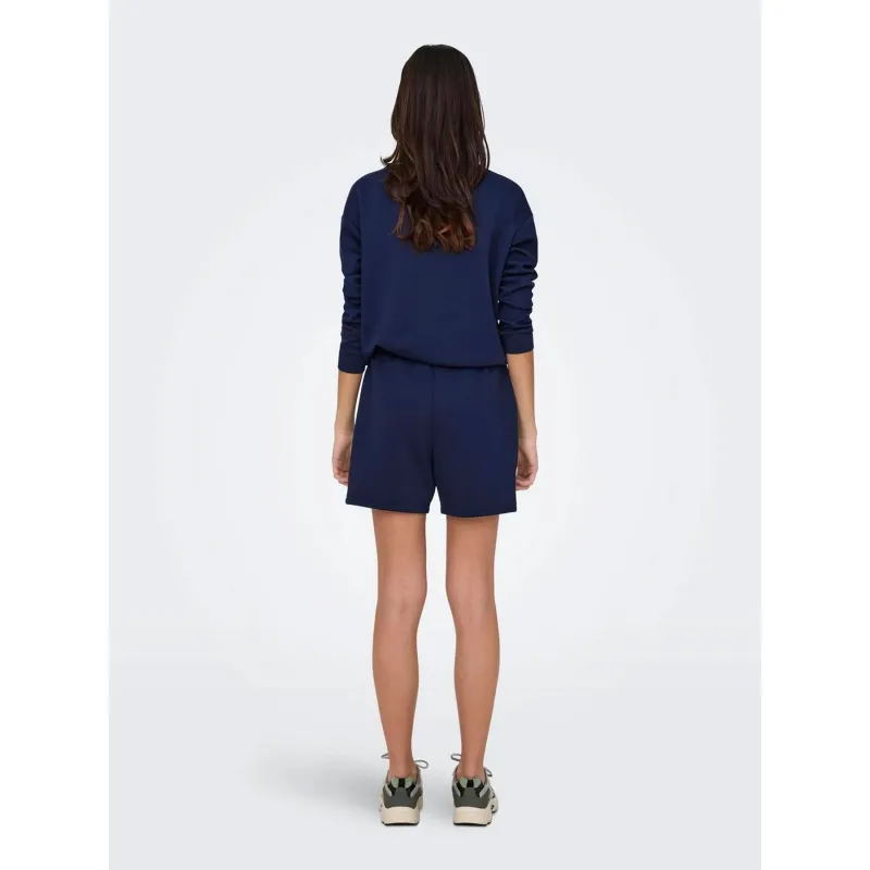 Short lounge bleu marine femme - Only | wimod