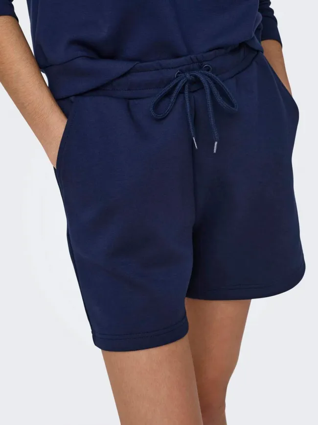 Short lounge bleu marine femme - Only | wimod