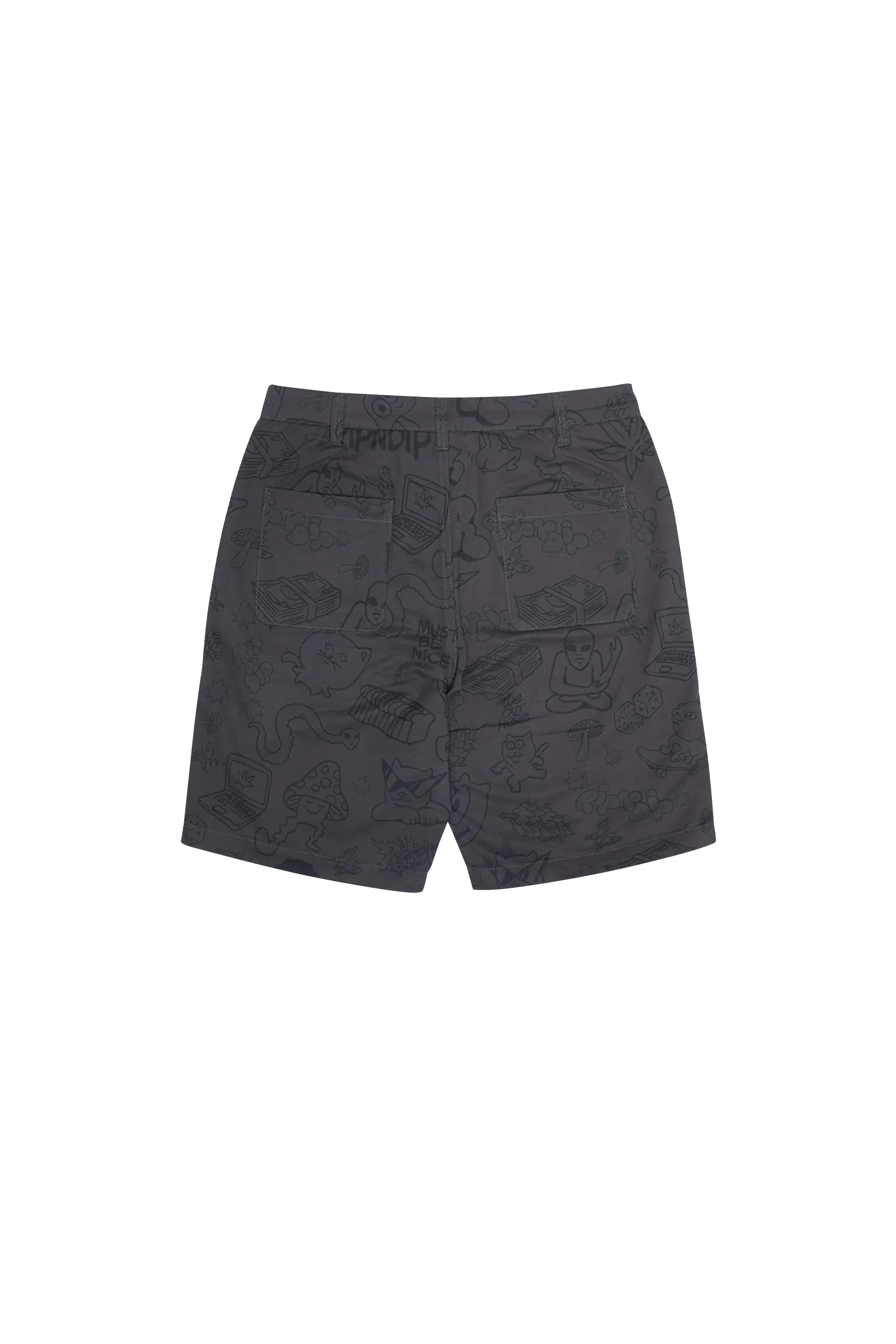 Short Marron Ripndip - Homme | Citadium