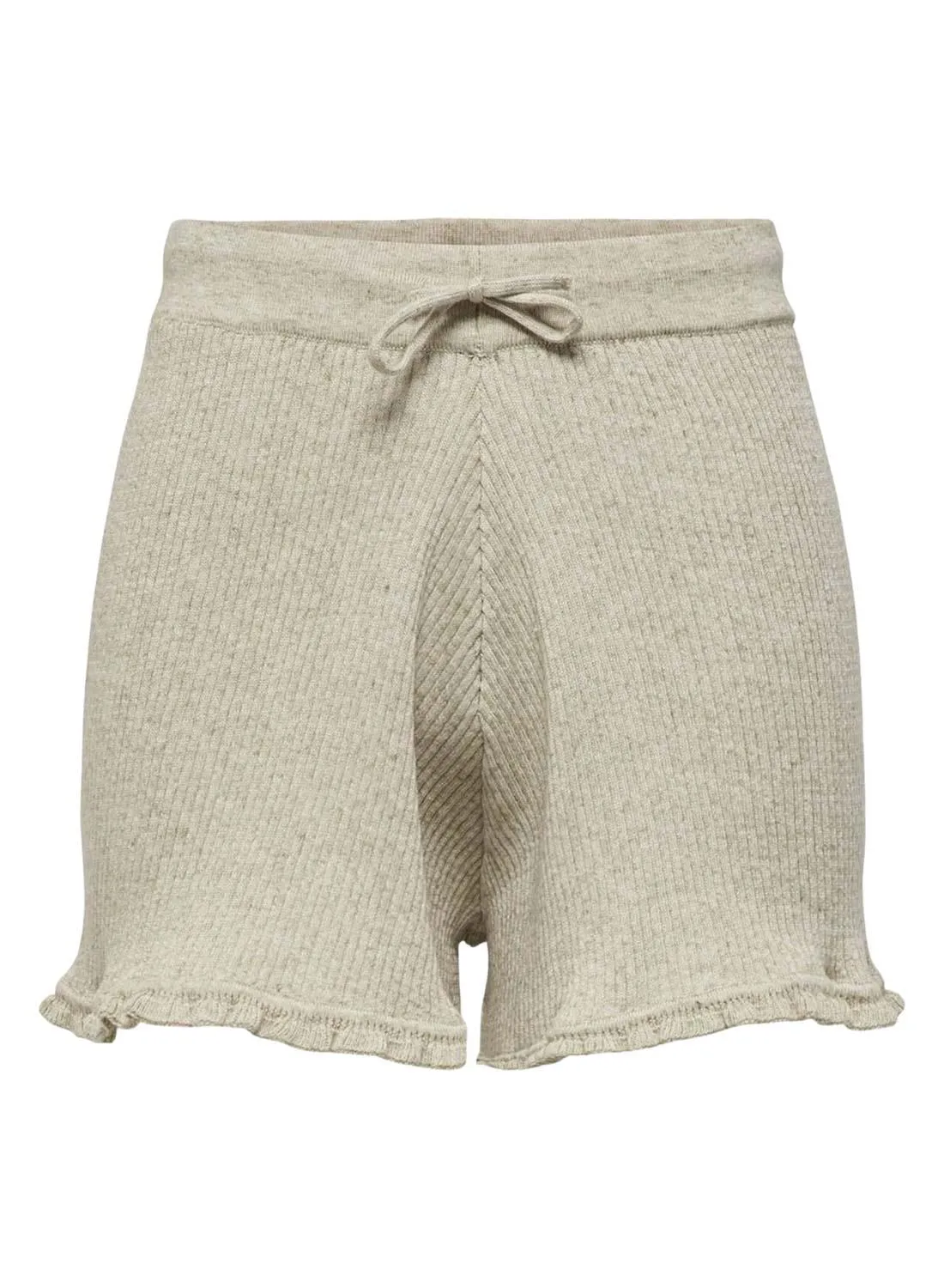 Short Only Lina Ruffle Vert pour Femme