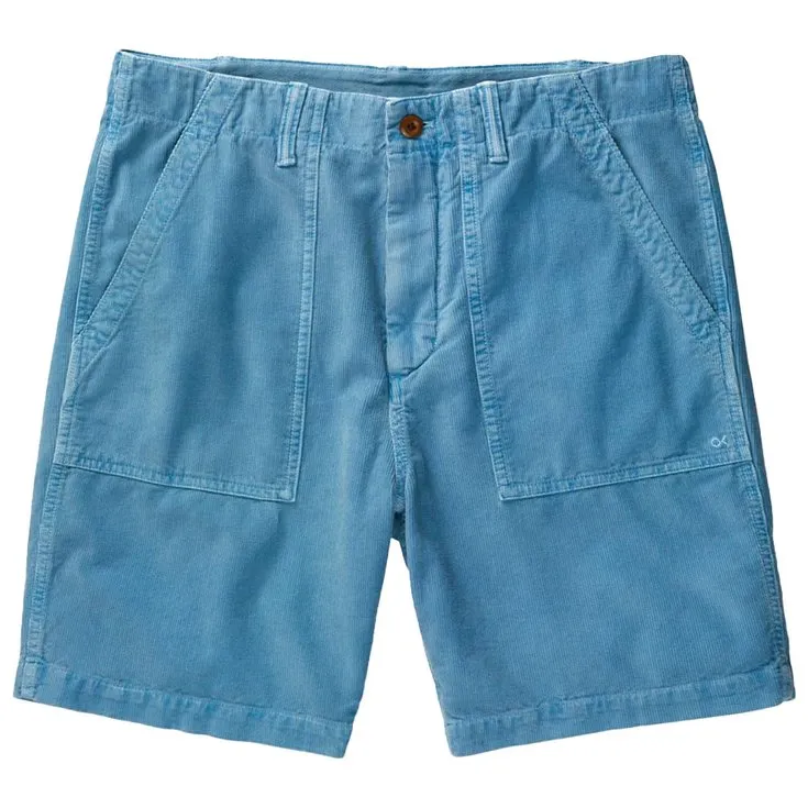 Short Outerknown ---Seventyseven Cord Utility Shorts Blue Wave