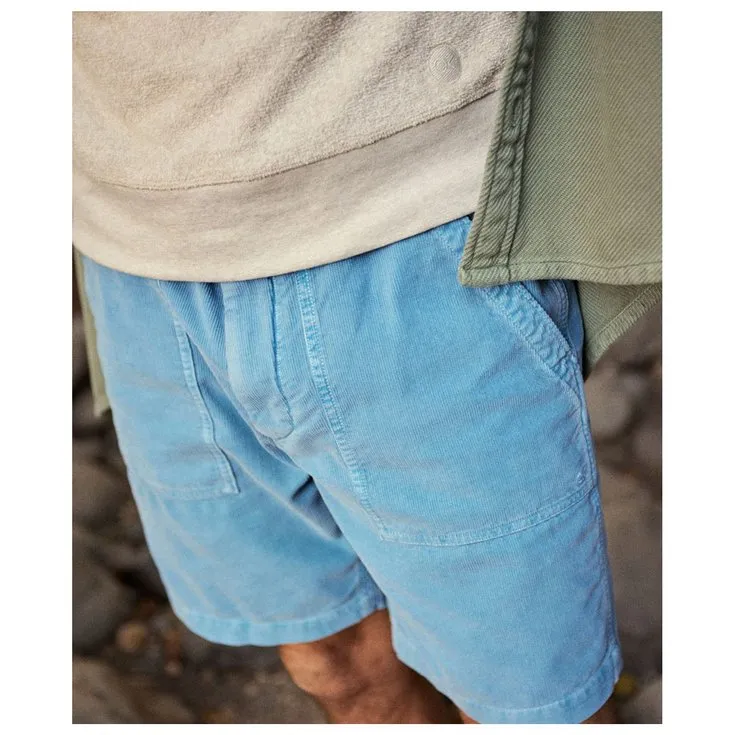 Short Outerknown ---Seventyseven Cord Utility Shorts Blue Wave