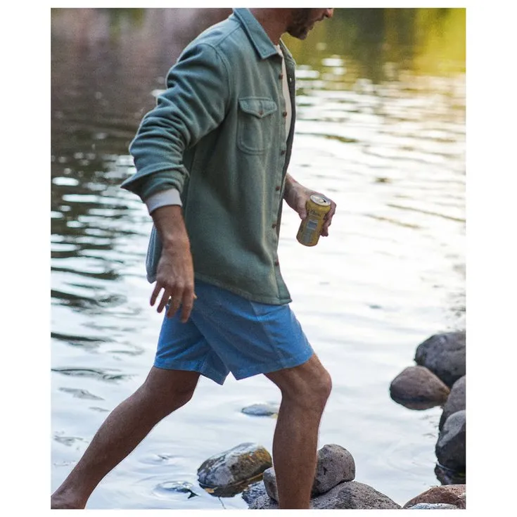 Short Outerknown ---Seventyseven Cord Utility Shorts Blue Wave