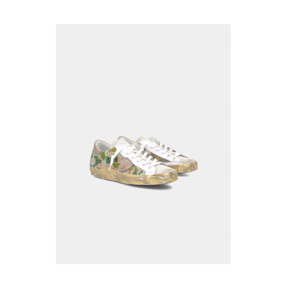 Sneakers Basses Multicolores en Camouflage